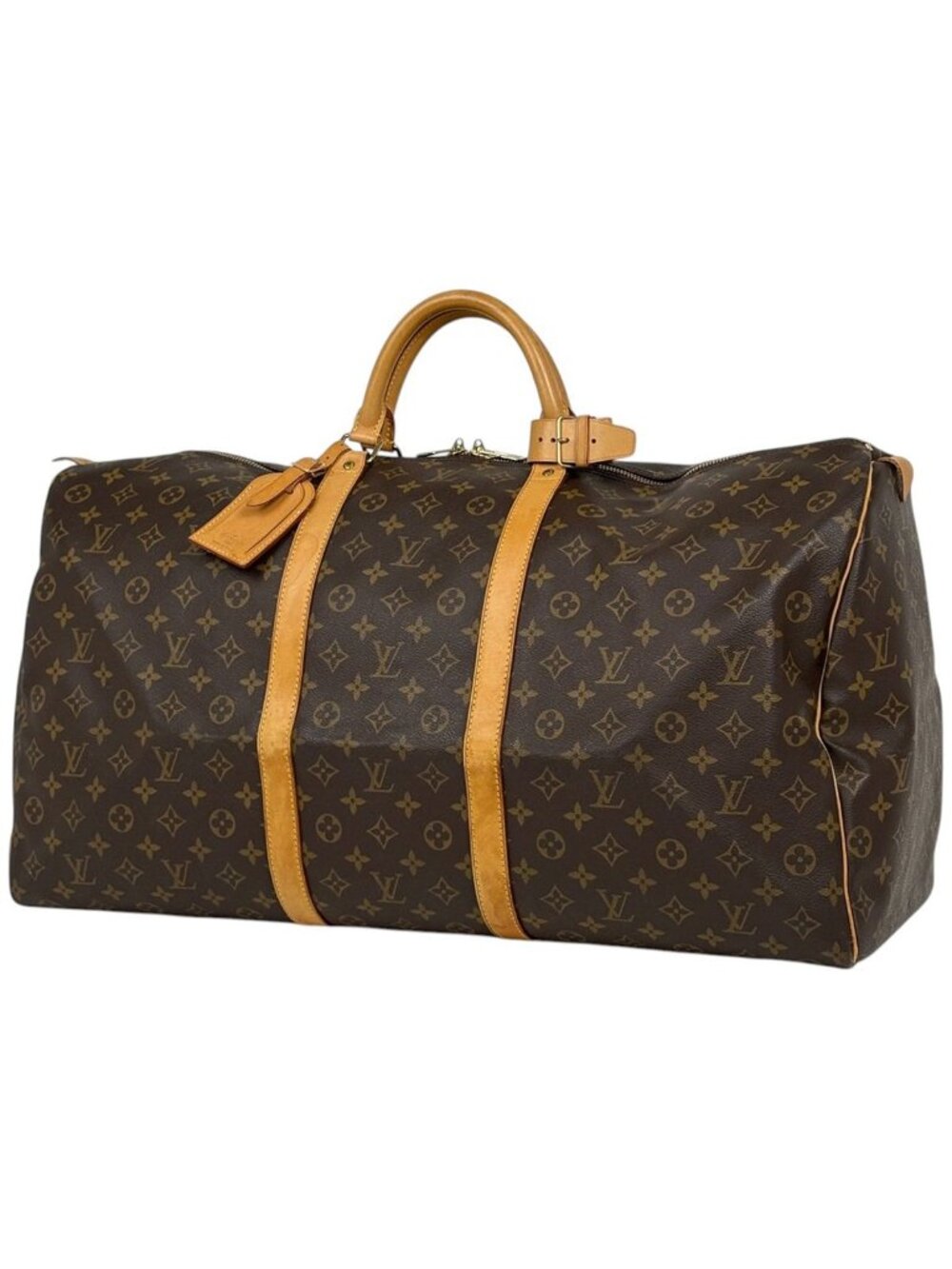 Louis Vuitton Keepall 60 Boston Bag Monogram Brown
